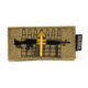 S.O.Tech Coyote Brown Symbology Patch, Heavy Machine Gunner SYPCH-HMG-CB