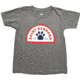 Saint Bernard Short Sleeve Dog Shield Tee - Girls, kids-short-sl-dog-tee