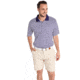 Saint Bernard Stripe Performance Knit Collar Polo - Mens, stripe-prf-kn-hl1036