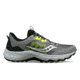 Saucony Aura TR Trail Shoes - Mens, Cinder/Citron, 12, Medium, S20862-100-020-M-12