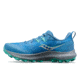 Saucony Peregrine 14 Trail Shoes - Womens, Breeze/Mint, 7, Medium, S10916-138-400-M-7