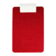 Saunders Letter/A4 Size Antimicrobial Plastic Clipboard, Red, 21611