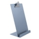 Saunders Free Standing Clipboard/Tablet Stand, 6.5 x 12.25in, Silver, 22529