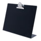 Saunders Letter Size Landscape Free Standing Clipboard, Black, 22527