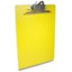 Saunders Plastic Clipboard, Yellow - 21605