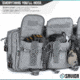 Savior Equipment American Classic Shorty Double Rifle Case, 24in, Gray, RB-2412DG-V1-GS