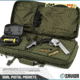 Savior Equipment American Classic Shorty Double Rifle Case, 24in, OD Green, RB-2412DG-V1-OG