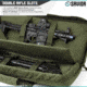 Savior Equipment American Classic Shorty Double Rifle Case, 28in, OD Green, RB-2812DG-V1-OG