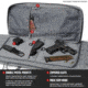 Savior Equipment American Classic Double Rifle Case, 36in, Gray, RB-3612DG-V1-GS