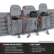 Savior Equipment American Classic Double Rifle Case, 36in, Gray, RB-3612DG-V1-GS