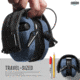 Savior Equipment Apollo Electronic Sound Suppressor, Midnight Blue, Collapsed: 5.5 x 5.5 x 4, EM-APOLLO-LU