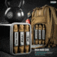 Savior Equipment PRO S.E.M.A Competition Backpack, Dark FDE, 16 x 21 x11, BP-SEMAXL-PRO-TN