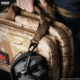 Savior Equipment Pro Sema Strap w/ Carabiner, Dark FDE, STRAP-CRIG-2P-TN