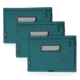 Savior Equipment Replacement Pistol Sleeve for Specialist Range Bag - 3 Pack, Savior Teal, 12.25 x 8.75 x 0.5, HC-RA3GUN-SPARE-3PC-TE