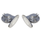 Schmitt &amp; Ongaro Marine Dual Drop-In Horn w/SS Grills High &amp; Low Pitch Mini 41523