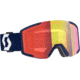 SCOTT Shield LS Goggle, Retro Blue/Light Sensitive Red Chrome, 2778367409341