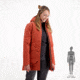 SCOTT Tech Coat 3L Jacket - Womens, Earth Red, Small, 4001237368008