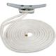 Sea-Dog Double Braided Nylon Dock Line - 3/8" x 25' - White, 302110025WH-1