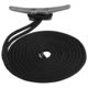 Sea-Dog Double Braided Nylon Dock Line - 5/8" x 15' - Black, 302116015BK-1