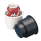 Sea-Dog Flush Mount Combo Drink Holder With Drain Holes, Black, 588060