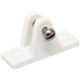 Sea-Dog Nylon Angled Deck Hinge - White, 273231-1