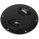 Sea-Dog Smooth Quarter Turn Deck Plate - Black - 4" 77433