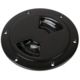 Sea-Dog Smooth Quarter Turn Deck Plate - Black - 6", 336165-1