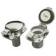 Sea-Dog Stainless Steel Flip Top Deck Fill - Gas - 2" Hose, 351100