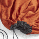 Sea to Summit Reactor Fleece Sleeping Bag Liner w/Drawcord, Picante Red, Compact, A3211