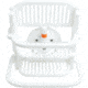 SeaSucker Shower Caddy, White, SM8100W