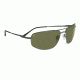 Serengeti Levanto Sunglasses - Satin Racing Green Frame, 555nm Polarized Lenses 7589