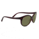 Serengeti Caterina Sunglasses, Shiny Red Tortoise Frame, Polarized 555nm Lens, 8189
