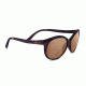 Serengeti Caterina Sunglasses,Shiny Tortoise Frame,Polarized Drivers Gold Round Lens 8430