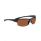 Serengeti Corrente Sunglasses - Shiny Hematite/Crystal Clear Frame, Polar PhD Drivers Lenses 7697