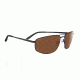 Serengeti Modugno Sunglasses, Satin Black, Polarized Drivers, 8406
