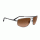 Serengeti Modugno Sunglasses, Shiny Dark Gunmetal, Drivers Gradient, 8408