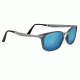 Serengeti Volare Sunglasses,Sanded Gray Frame,Polarized 555nm Blue Square Lens 8499