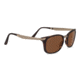 Serengeti Volare Sunglasses,Satin Tortoise Frame,Polarized Drivers Square Lens 8496