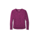 Smartwool Shadow Pine V-Neck Sweater-Women's, Meadow Mauve H, Small, SW000345A11-S