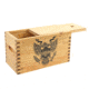 Sheffield Standard Pine Craft Box, Crest Design, Brown, 12650-6
