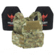 Shellback Tactical Banshee Active Shooter Kit with Level IV Model 1155 Armor Plates, Multicam, One Size, NSN N SBT-BANRIF-ASK-MC