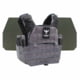 Shellback Tactical Banshee Elite 2.0 Level IV Body Armor Kit with Model L410 Plates, Wolf Grey, One Size, SBT-BANELT-L410-WG