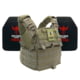 Shellback Tactical Banshee Elite 2.0 Lightweight Level IV Ceramic Plates Armor Kit, Ranger Green, One Size, SBT-BANELT-4SICMH-RG