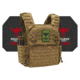 Shellback Tactical Banshee Elite 3.0 Active Shooter Kit with Level IV Model 4S17 Armor Plates, Coyote, L/XL, SBT-BANELT3-4S17-CT-LXL
