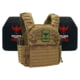 Shellback Tactical Banshee Elite 3.0 Lightweight Level IV Ceramic Plates Armor Kit, Coyote, Small/Medium, SBT-BANELT3-4SICMH-CT-SM