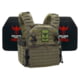 Shellback Tactical Banshee Elite 3.0 Lightweight Level IV Ceramic Plates Armor Kit, Ranger Green, Large/XLarge, SBT-BANELT3-4SICMH-RG-LXL