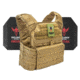 Shellback Tactical Banshee Rifle Level III Steel Plates Armor Kit, Coyote, One Size, SBT-BANRIF-AR1000-CT