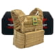 Shellback Tactical Banshee Rifle Lightweight Level IV Ceramic Plates Armor Kit, Coyote, One Size, SBT-BANRIF-4SICMH-CT