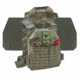 Shellback Tactical Defender 2.0 Level IV Active Shooter Armor Kit with Model L410 Plates, Ranger Green, One Size, SBT-9040-L410-RG