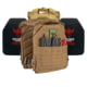 Shellback Tactical Defender 2.0 Lightweight Level IV Ceramic Plates Armor Kit, Coyote, One Size, SBT-9040-4SICMH-CT